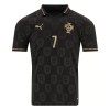 Portugali Black Panther Ronaldo 7 Special Edition 2025-26 - Jalkapallo Pelipaidat (S/S)